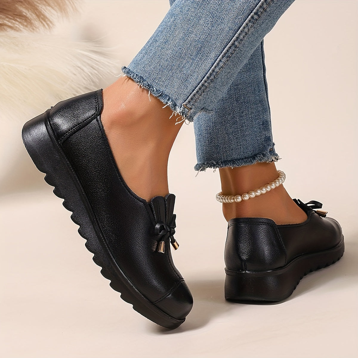 Muriel | Orthopedic Bow Loafers