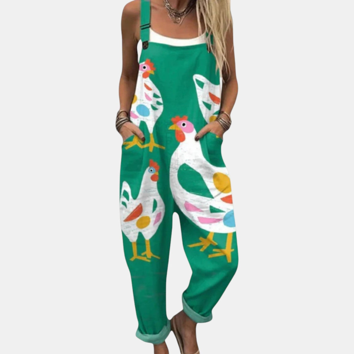 Lyndall | Comfortable Printed Overall