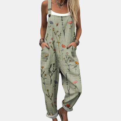 Geraldine | Comfortable Printed Overall