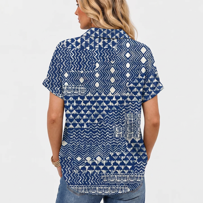 Joylene | Boho Collared Top