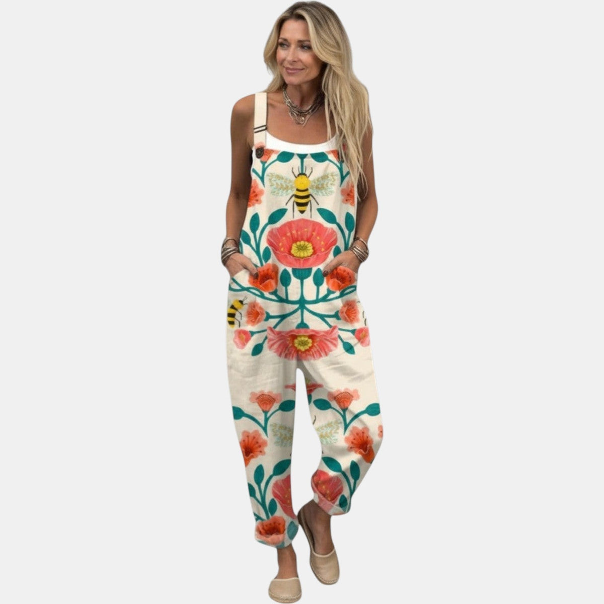 Jacqueline | Comfortable Printed Overall