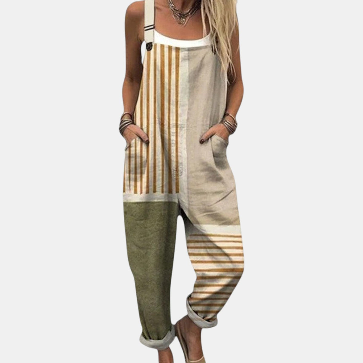 Deirdre | Comfortable Printed Overall