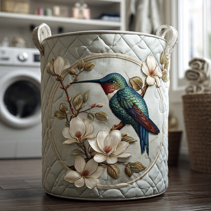 Aurora | Hummingbird Lace Laundry Basket
