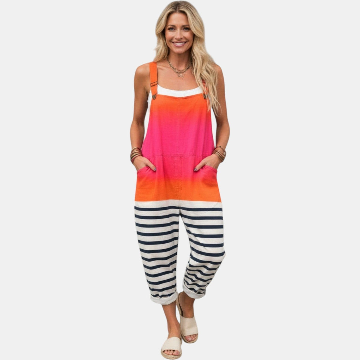 Yvette | Comfortable Printed Overall