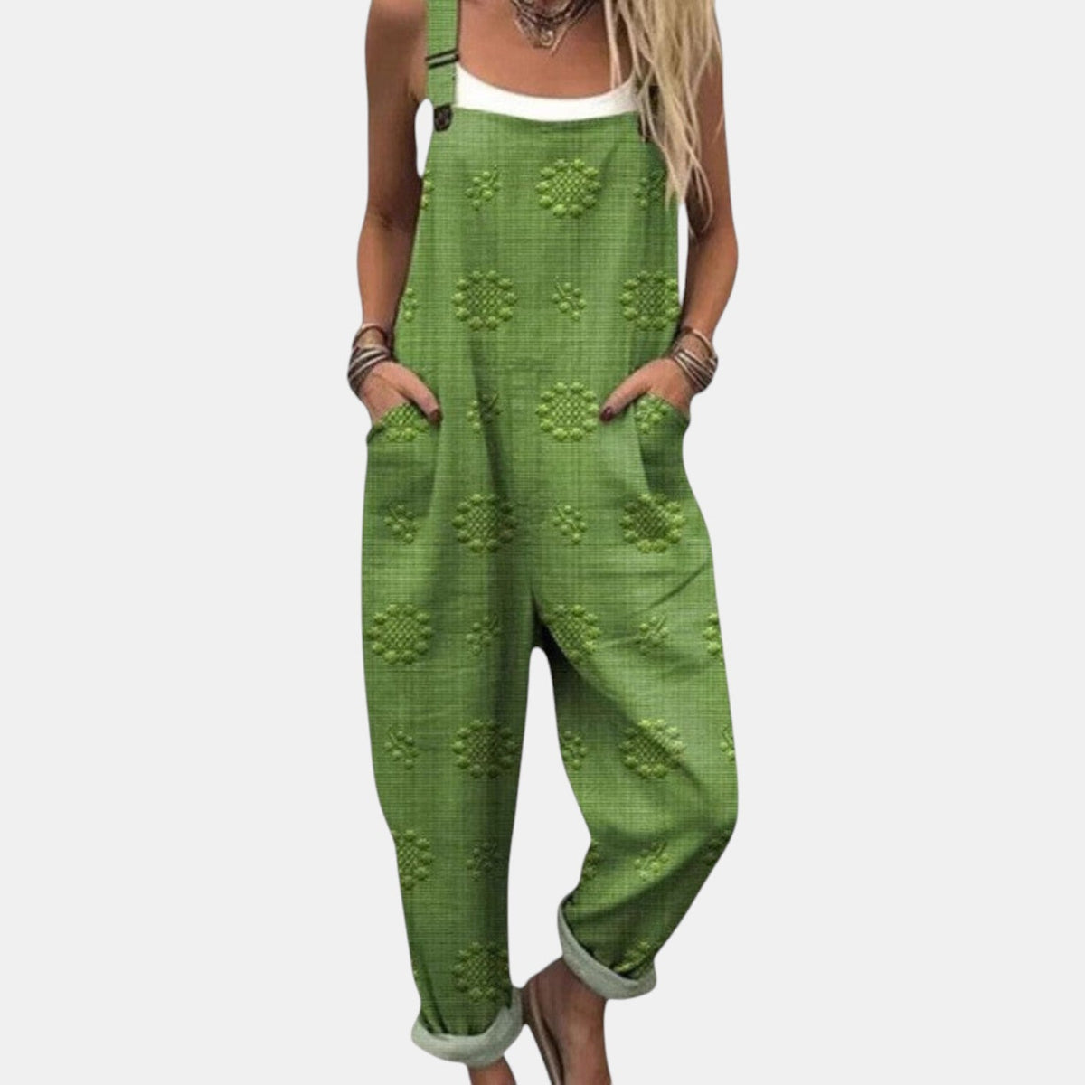 Elva | Comfortable Printed Overall
