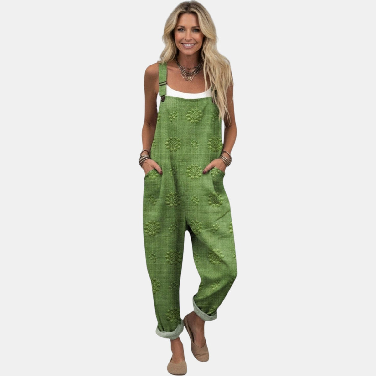 Elva | Comfortable Printed Overall