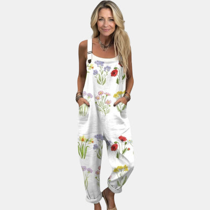 Rowena | Comfortable Printed Overall