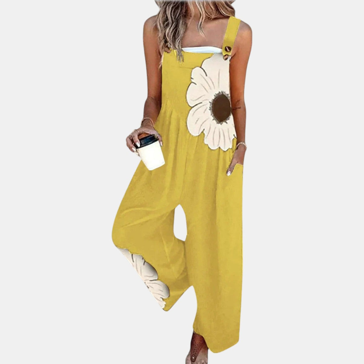 Marcia | Comfortable Printed Overall