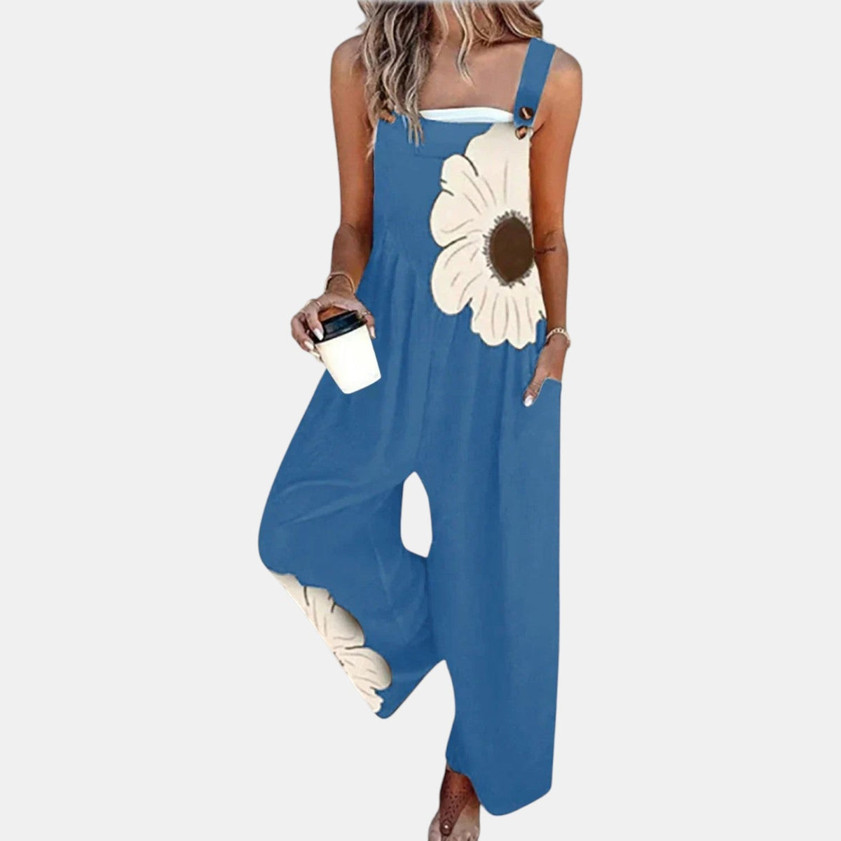Marcia | Comfortable Printed Overall