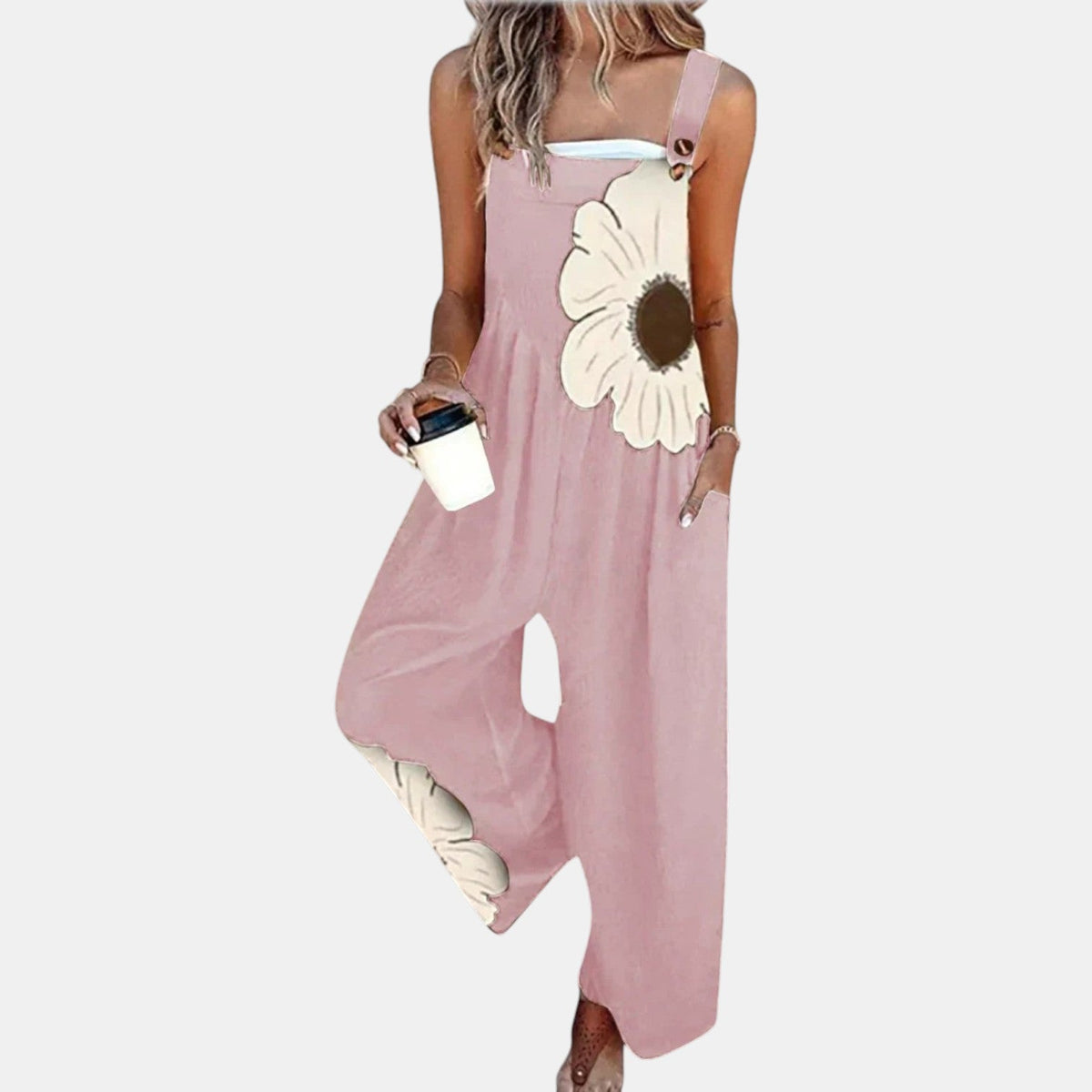 Marcia | Comfortable Printed Overall