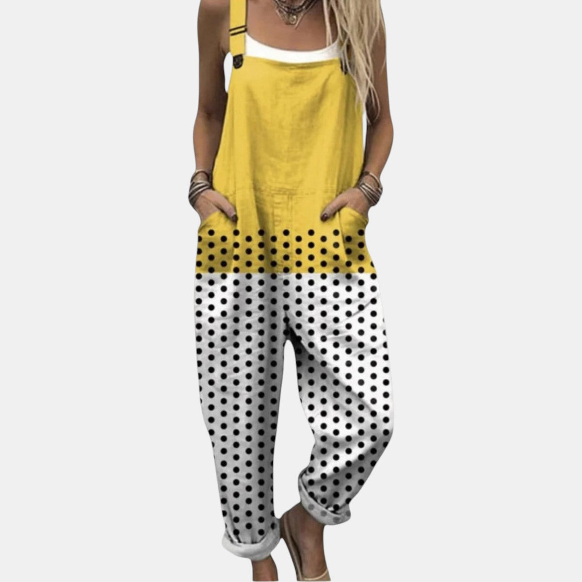 Belinda | Comfortable Printed Overall