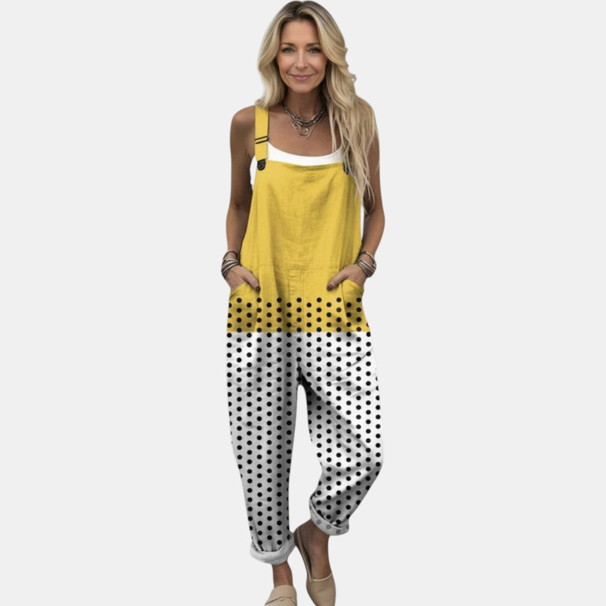 Belinda | Comfortable Printed Overall