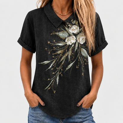 Heloise | Dandelion Collared Top