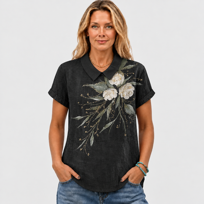 Heloise | Dandelion Collared Top