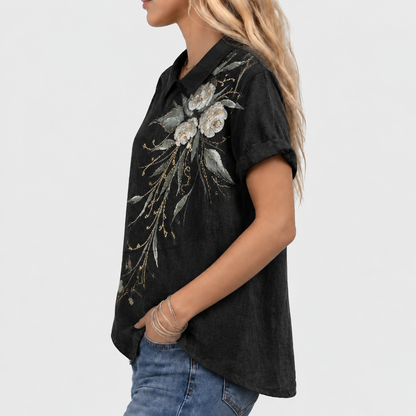 Heloise | Dandelion Collared Top