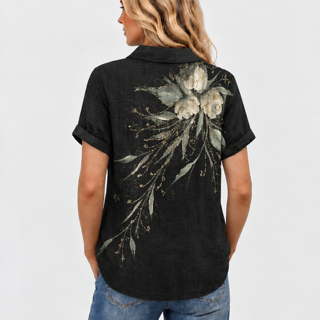 Heloise | Dandelion Collared Top