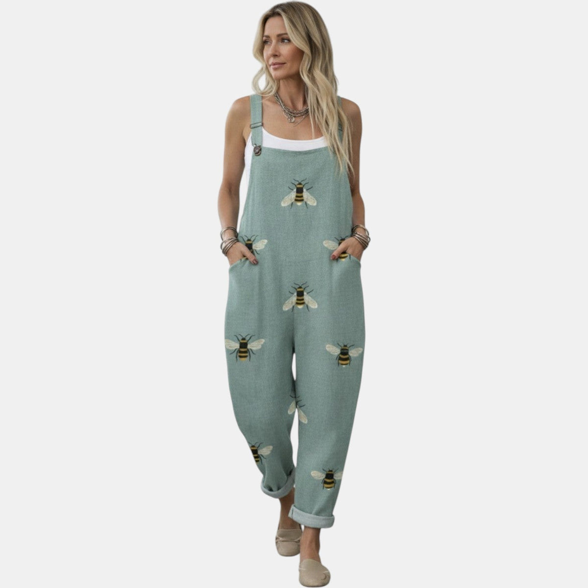 Freda | Comfortable Printed Overall