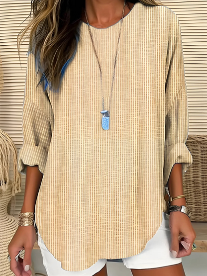 Beryl | Trendy Striped Blouse