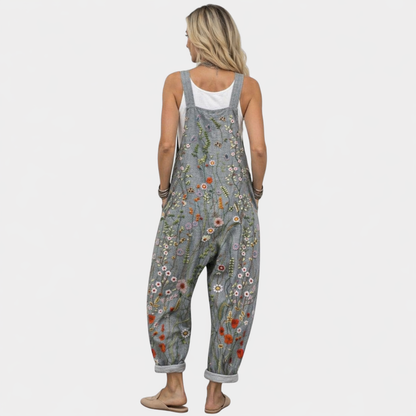 Loretta | Comfortable Printed Overall