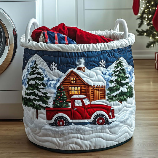 Heidi | Alpine Christmas Truck Laundry Basket