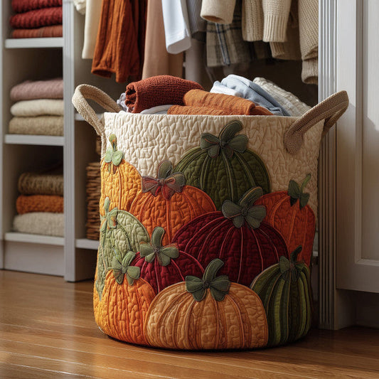 Amber | Autumn Pumpkin Laundry Basket