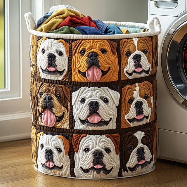 Bruno | Bulldog Buddy Laundry Basket