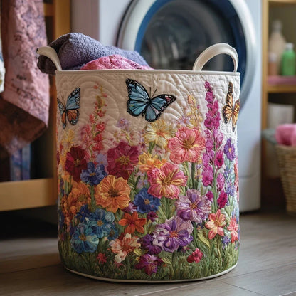 Posy | Butterfly Wildflower Garden Laundry Basket