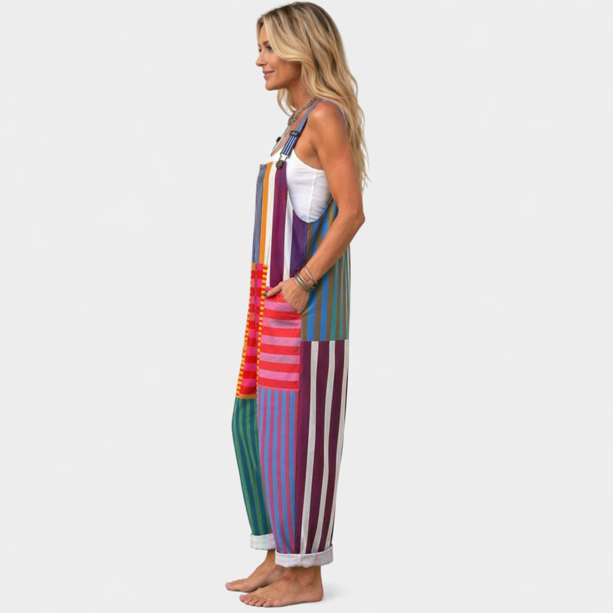 Gaynor | Comfortable Printed Overall
