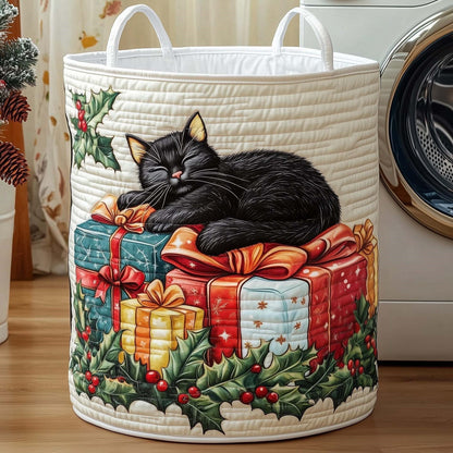 Jingle | Christmas Catnap Laundry Basket