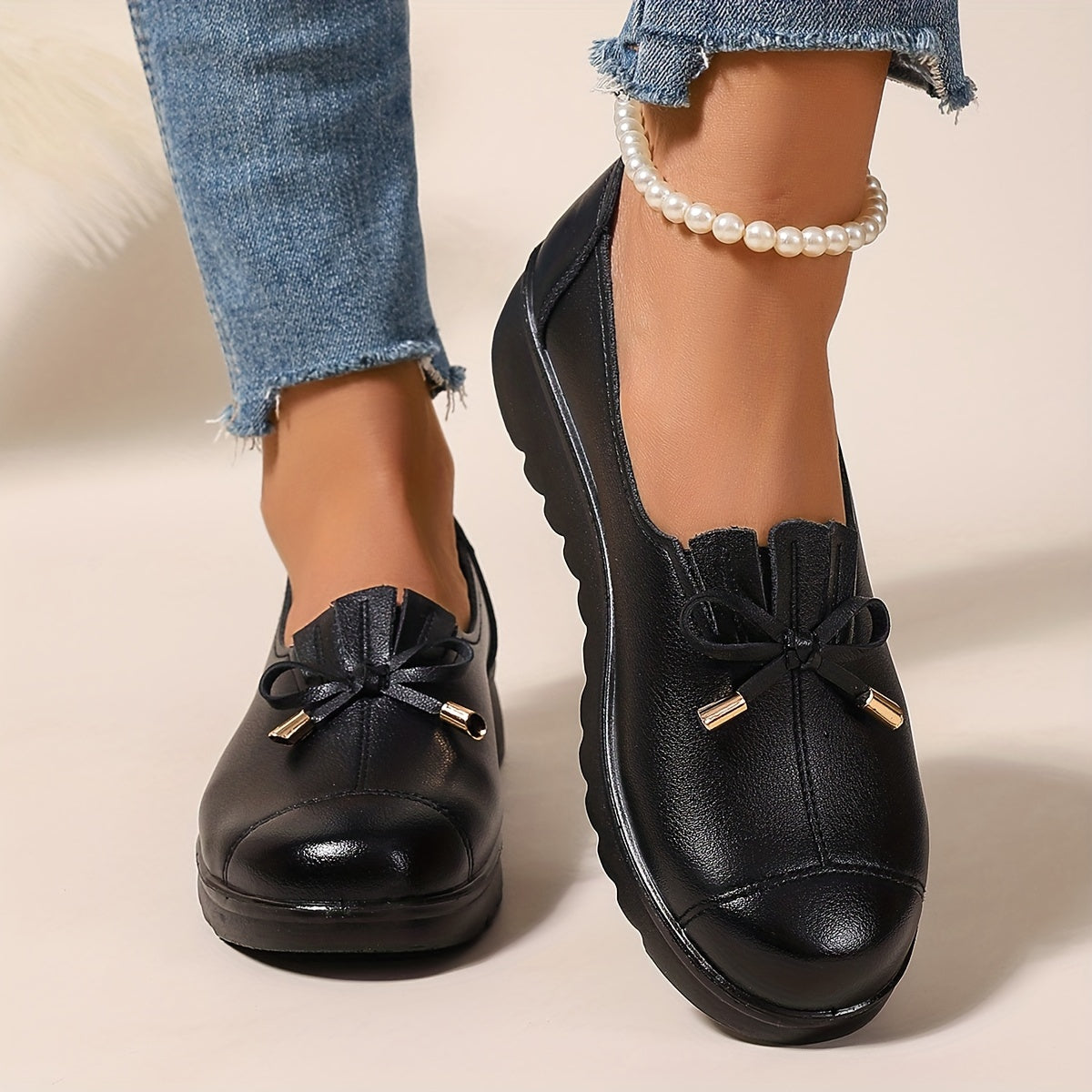 Muriel | Orthopedic Bow Loafers