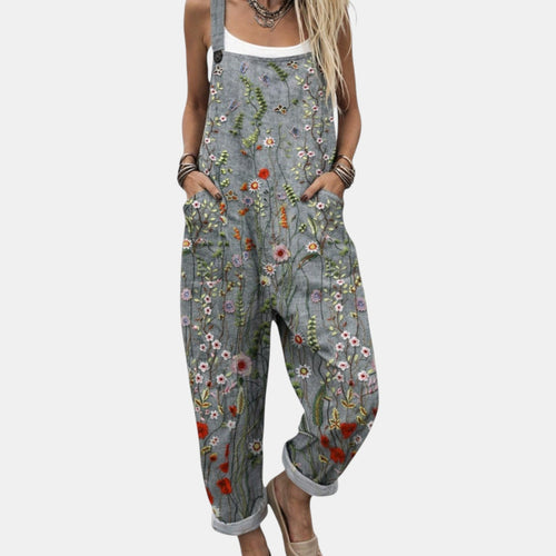 Loretta | Comfortable Printed Overall