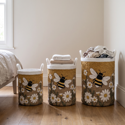 Daisy | Bee Laundry Basket