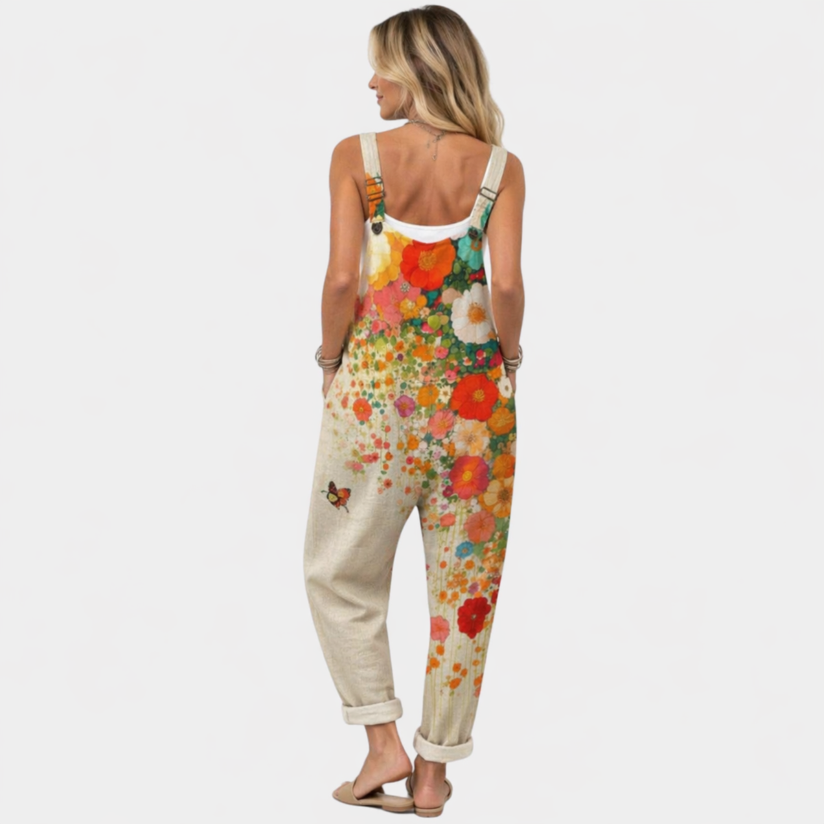 Edwina | Comfortable Printed Overall