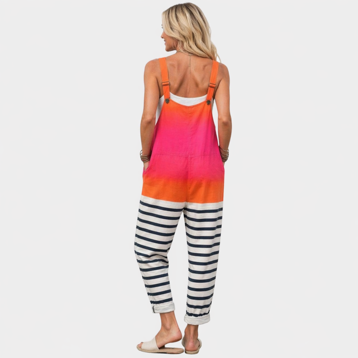 Yvette | Comfortable Printed Overall