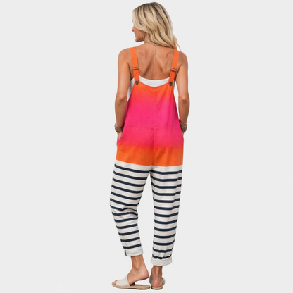 Yvette | Comfortable Printed Overall