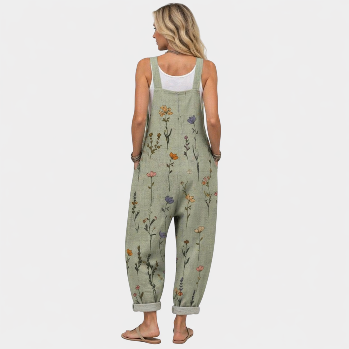 Geraldine | Comfortable Printed Overall