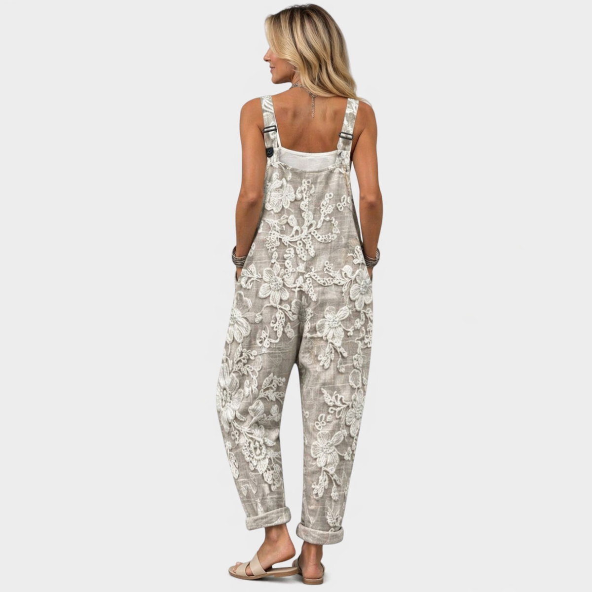 Nanette | Comfortable Printed Overall