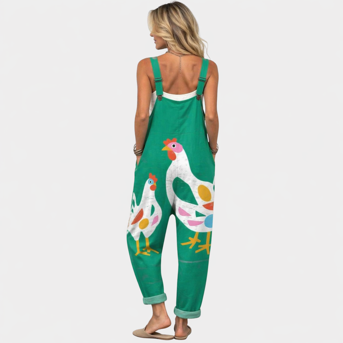 Lyndall | Comfortable Printed Overall