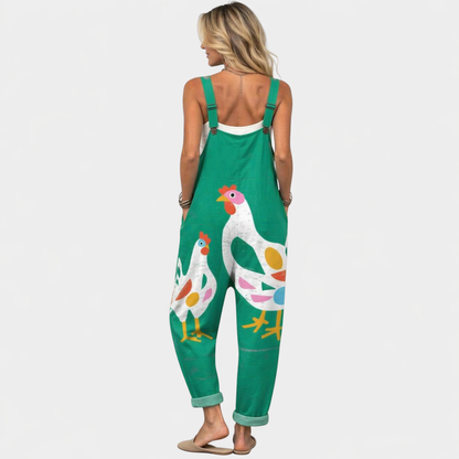 Lyndall | Comfortable Printed Overall