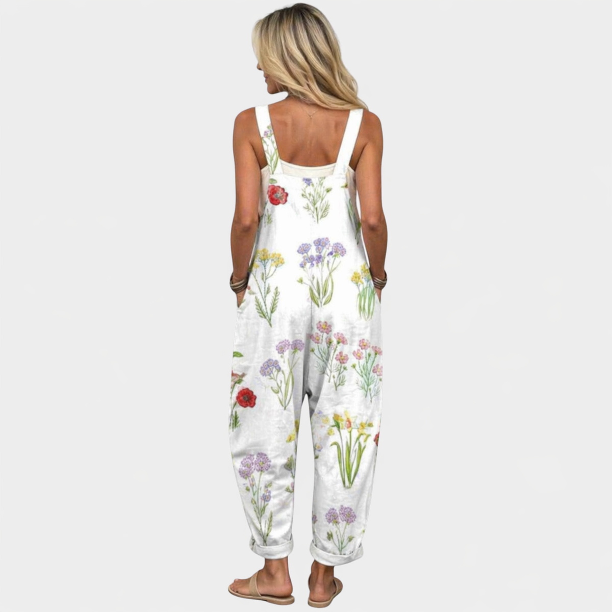 Rowena | Comfortable Printed Overall