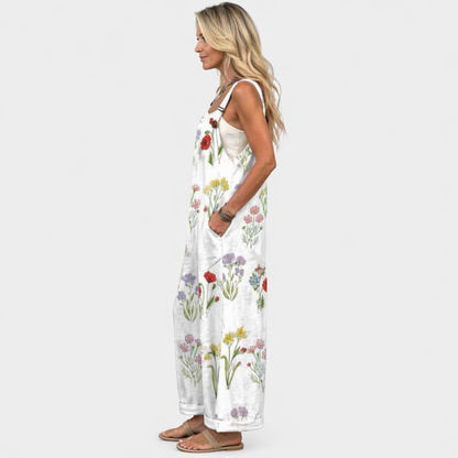 Rowena | Comfortable Printed Overall