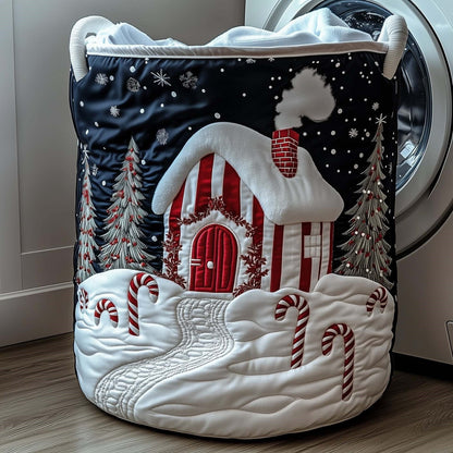 Minty | Peppermint Lane Laundry Basket
