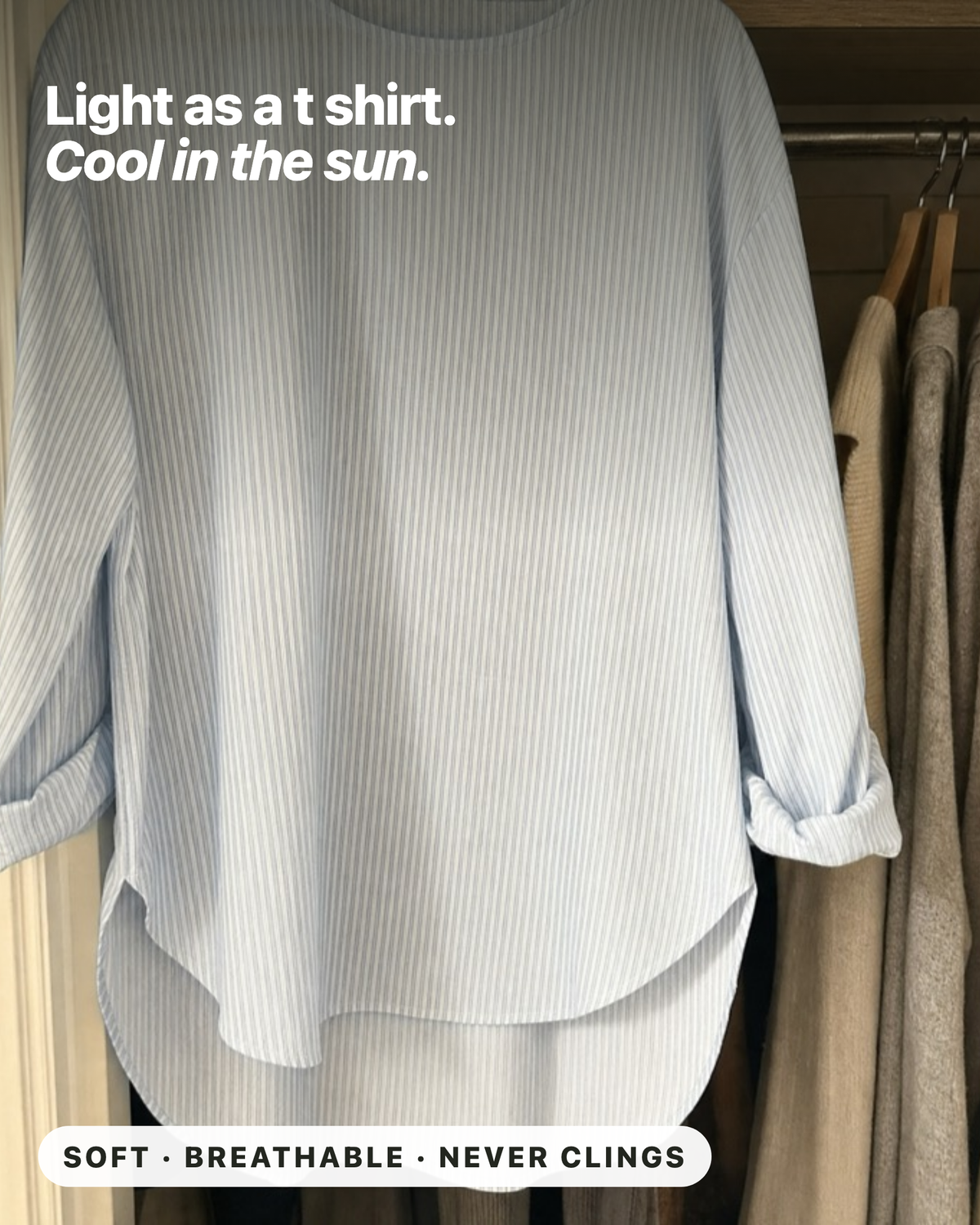 Beryl | Trendy Striped Blouse