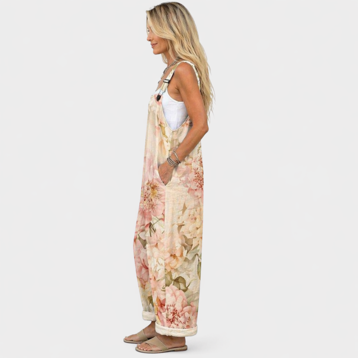 Mona | Comfortable Printed Overall